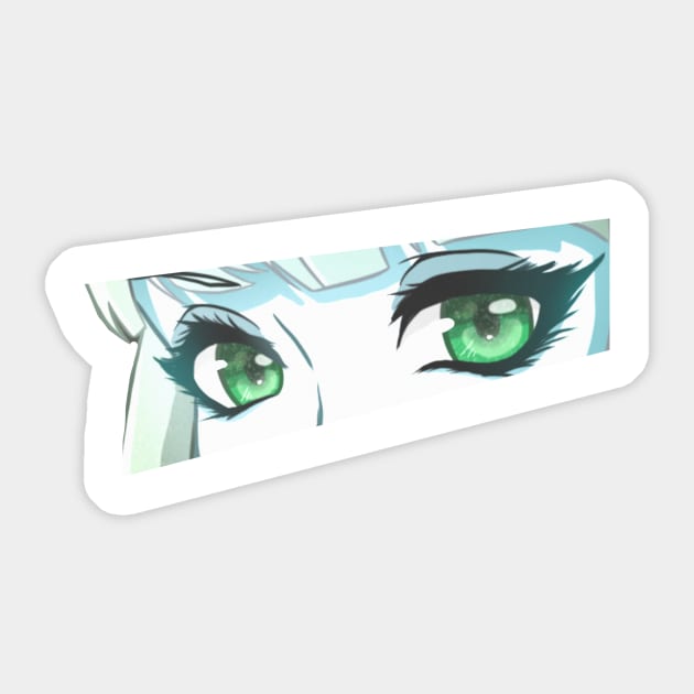 Anime eyes Sticker by Leo